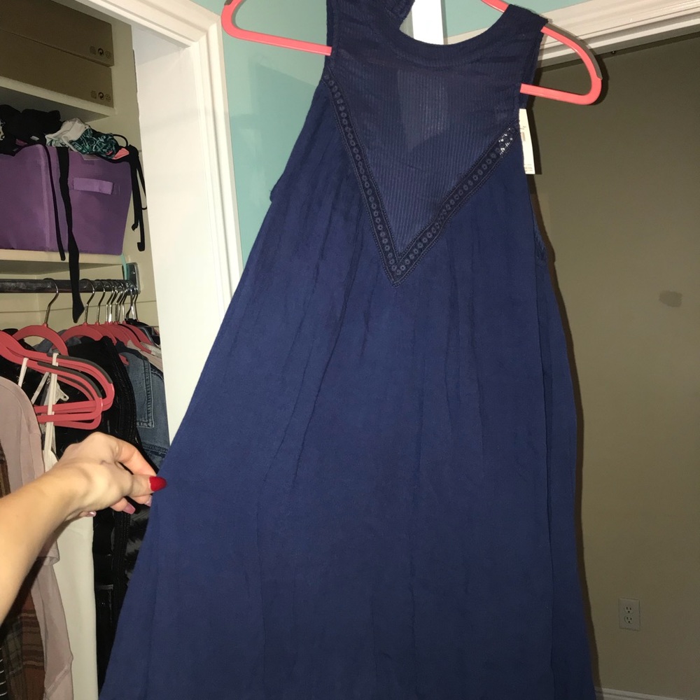 Blue dress